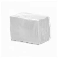 Салфетки для диспенсера 6 упаковок по 100 штук, однослойные, белые, 18х24 см, LIME Napkins 600