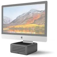 Подставка Twelve South HiRise Pro для iMac / Apple Display Black-Silver 12-1719