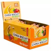 Chikalab Протеиновое печенье без сахара CHIKA BISCUIT "Яблочный штрудель", 9шт х 50г