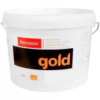 Декоративное покрытие Bayramix Мраморная штукатурка Mineral Gold, средняя фракция, 1.2 мм, GR 061, 15 кг