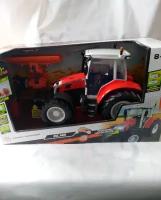 Модель на Р/У MAISTO TECH Трактор Massey Ferguson 5S.145 со снегоочистителем 82724