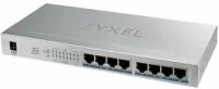 ZYXEL GS1008HP-EU0101F Межсетевой экран Zyxel ZyWALL ATP800, Rack, 12 конфигурируемых (LAN/WAN) портов GE, 2xSFP, 2xUSB3.0, AP Controller (2/130), Device HA Pro, с поддержкой Sandbox и Botnet Filter