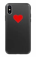 Чехол Lunecase LUNEIPXRST2 (для Apple Iphone X, черный)