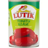 Томаты очищенные, целые в собственном соку Lutik