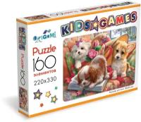 Пазл Origami Kids Games Корги, 07864, 160 дет., 14х20х3 см