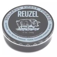 REUZEL помада Hollands Finest Pomade Extreme hold matte, экстрасильная фиксация, 340 мл