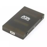 Корпус для SSD-HDD AgeStar 3UBCP1-6G black 2.5 SATA, чёрный - usb 3.0