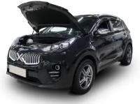 Упоры капота автоупор для Kia Sportage IV 2016-2018 2018-н. в, 2 шт. Автоупор UKISPO021