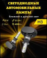 Светодиодные лампы для авто LED диодные CarStore52 H3 36W