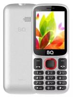 Телефон BQ 2440 Step L+, бело-красный