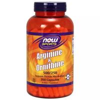 Аминокислотный комплекс NOW Arginine & Ornithine