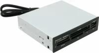 Картридер Aerocool AT-981 Black (3.5" Internal USB2.0 CF,MD,MMC,SDHC,microSDHC,xD,MS,Pro,Duo,M2 Card Reader/Writer+1xUSB2.0)