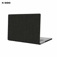 Карбоновый чехол для MacBook Air 13.6 A2681/M2, KZDOO / K-DOO Air Carbon, черный