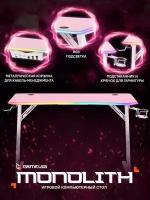 Стол компьютерный GAMELAB Monolith Pink&White