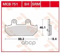 Колодки Дисковые Mcb751srm TRW арт. MCB751SRM