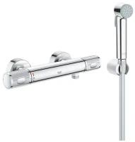 Душ гигиенический с термостатом 1 режим струи Grohe Grohtherm 1000 Performance 34776354