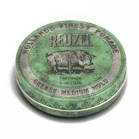 Reuzel - Green Pomade-Grease - Помада для волос, на петролатумной основе, средняя фиксация, 340 г