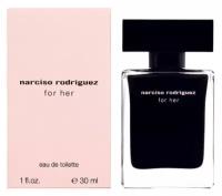 Туалетная вода женская Narciso Rodriguez For Her, 30 мл / Нарцисо Родригез Для нее женские духи в подарок