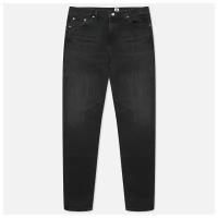 Мужские джинсы Edwin Slim Tapered Kaihara Black x Black Stretch Denim 12.5 Oz чёрный, Размер 29/32