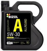 BIZOL 81336 Масло моторное 5W30 BIZOL 4л НС-синтетика Allround API SP/SN Plus ILSAC GF-6A