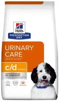 Сухой диетический корм для собак Hill's Prescription Diet c/d Multicare Urinary Care при профилактике мочекаменной болезни (мкб), с курицей 1.5 кг