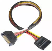 Удлинитель Akasa SATA power 30cm extension cable AK-CBPW04-30