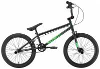 Велосипед Stark Madness BMX 1 (2022) 9" черный/зеленый