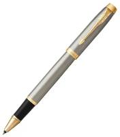 Parker IM Core - Brushed Metal GT, ручка-роллер, F, BL