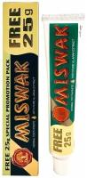 Зубная паста Дабур / Dabur Miswak Herbal укрепление зубов, 50+25 гр