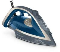 Утюг Tefal Ultragliss Plus FV6842, Слоновая кость и синий