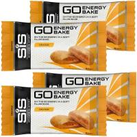 Углеводный энергетический батончик с начинкой SiS GO Energy BAKE, 4шт по 50г (Апельсин)