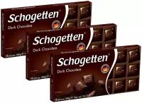 Горький шоколад Schogetten Dark Chocolate (3 шт. по 100 гр.)