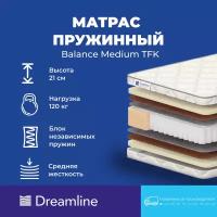 Матрас Dreamline Balance Medium TFK, 70x180 см, пружинный