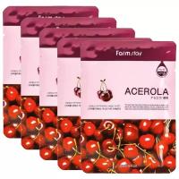 Farmstay Visible Difference Mask Sheet Acerola с экстрактом ацеролы