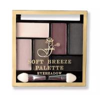 Тени для век цветные 6 цветов SOFT BREEZE PALETTE №3