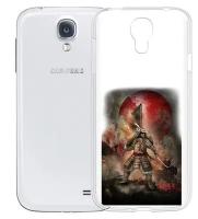 Чехол задняя-панель-накладка-бампер MyPads китайскийвоин для Samsung Galaxy S4 GT-i9500/i9505 противоударный