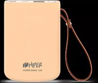 Внешний аккумулятор HIPER TRAVEL 5K Peach Li-Pol 5000 mAh, розовый