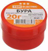 Флюс для пайки бура, TDM Electric, Алмаз, 20 г, банка, SQ1025-0384