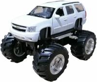 Игрушка модель машины 1:34-39 Chevrolet Tahoe Big Wheel 47002 Welly