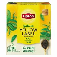 Чай Lipton Yellow Label черный в пакетиках