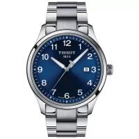 Наручные часы TISSOT T-Sport, серебряный, синий