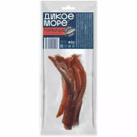 Горбуша Дикое Море вяленая соломка со вкусом копчения, 40г