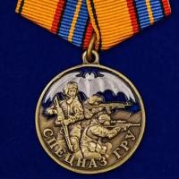 Медаль "Спецназ ГРУ" (Родина, Долг, Честь)
