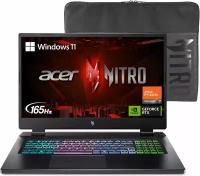 Ноутбук Acer Nitro 17 AN17-41-R6L9 17.3" FHD IPS/AMD Ryzen 7 7840HS/16GB/1TB SSD/GeForce RTX 4050 6Gb/Win11 home (сумка в подарок)