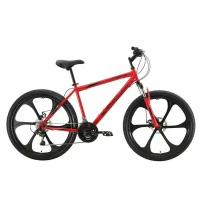 Велосипед Black One Onix 26 D FW красный/черный/красный 2021-2022, (20")
