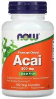 Капсулы NOW Acai, 140 г, 500 мг, 100 шт