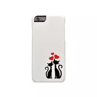 Накладка iCover Cats Silhouette 43 для iPhone 6 / 6s - White