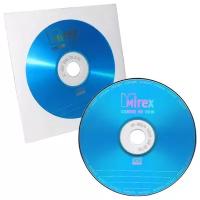 Диск CD-R Mirex 700 Mb, 48х, Standart, Бум. конверт 1 шт 204930 {UL120051A8C}