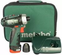 Шуруповерт Metabo PowerMaxx BS 2014 2.0Ah x1 Bag (600079500)