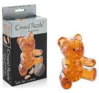 Пазл 3D Crystal Puzzle Мишка янтарный